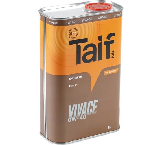 Моторное масло TAIF VIVACE 0W-40 SN 1л 211021