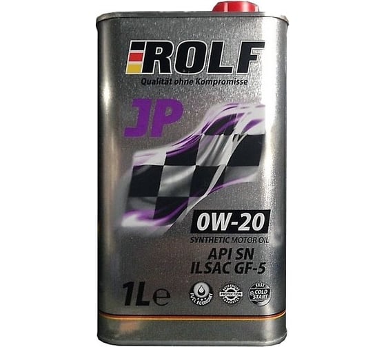 Моторное масло Rolf JP 0W-20 GF5/SN 1 л 322275