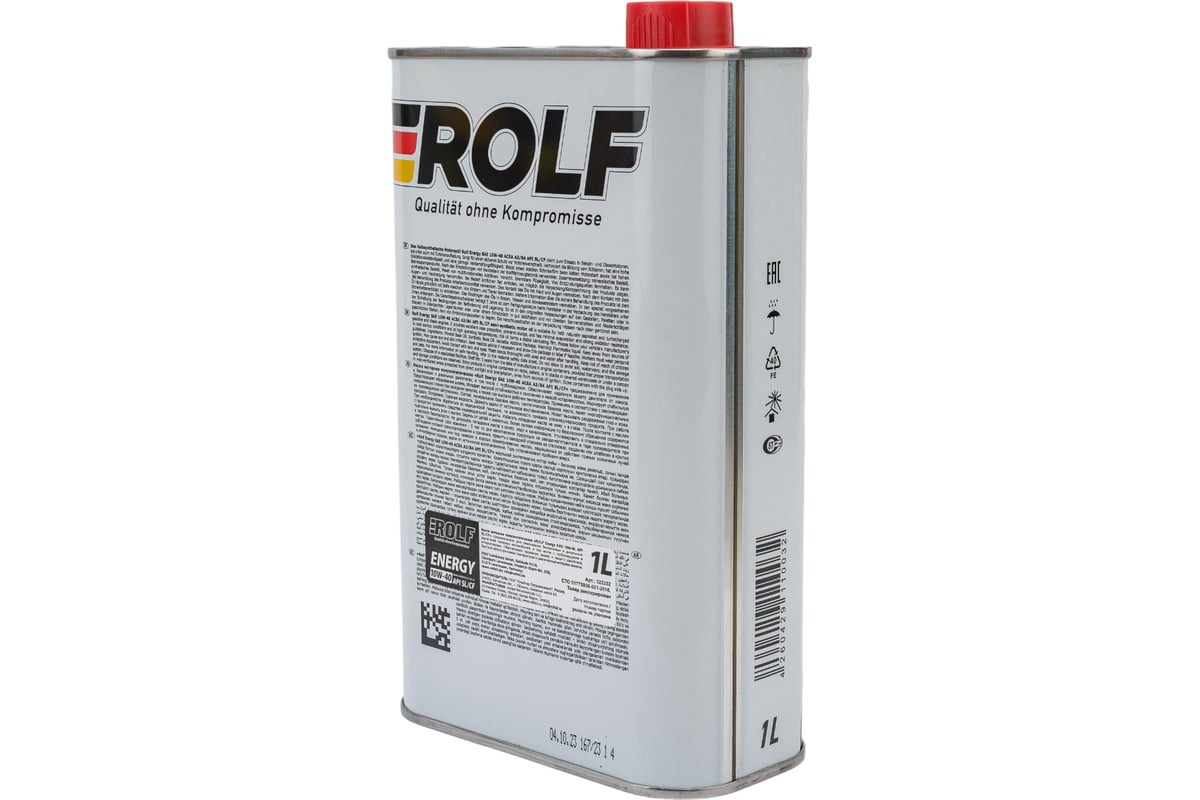 ROLF Масло Моторное Energy Sae 10w-40 Api Sl/Cf 1л