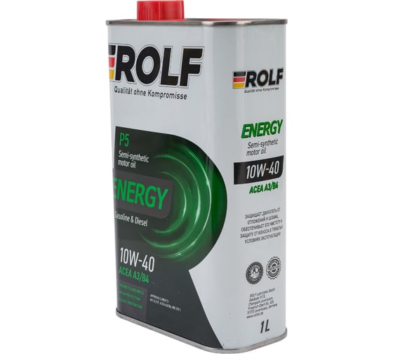 Моторное масло Rolf Energy 10W-40 SL/CF 1 л 322232
