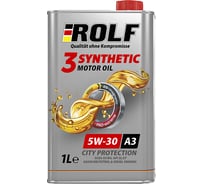Моторное масло Rolf 3-Synthetic 5W-30 A3/B4 1 л 322550