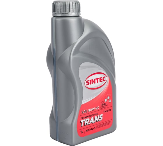 Масло Sintec Транс ТМ5 80W-90 GL-5 1л 900273
