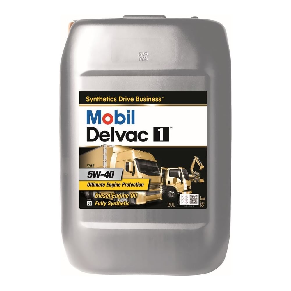 Автомобильное масло MOBIL DELVAC Ultra 5W-40 Ultimate Defense, 20 л ...