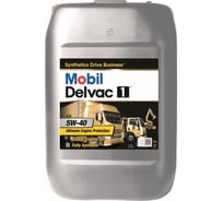 Автомобильное масло MOBIL DELVAC Ultra 5W-40 Ultimate Defense, 20 л 157414 31670253