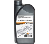 Масло моторное синтетическое GRACE REN 10W-40 1 л