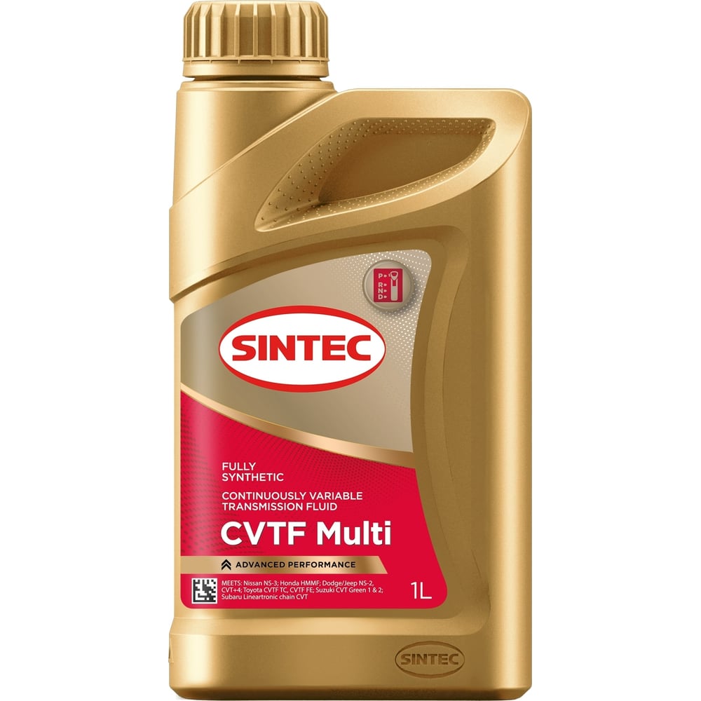 Трансмиссионное масло Sintec CVTF Multi 4л 32471 324706 - выгодная цена ...