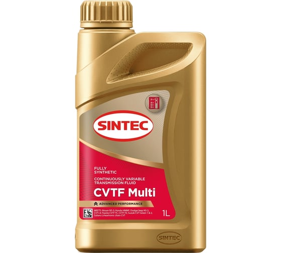 Трансмиссионное масло Sintec CVTF Multi 4л 32471 324706
