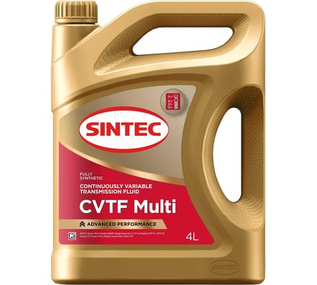 Трансмиссионное масло Sintec CVTF Multi 4л 32470 324709
