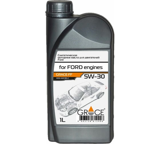 Масло моторное синтетическое GRACE FF 5w-30 1 л