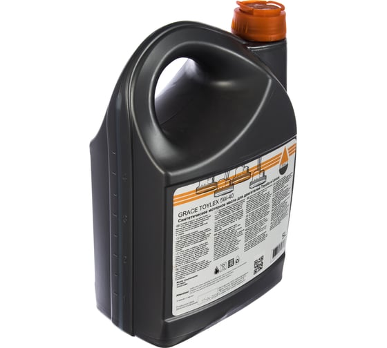 Масло моторное синтетическое GRACE Toylex 5w-40 5 л