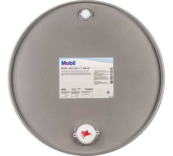 Масло MOBIL DELVAC 1 5W-40, 208 л 156675