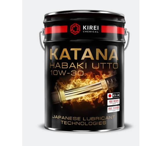 Масло трансмиссионное универсальное KATANA HABAKI UTTO 10W-30, канистра 20л 327 1