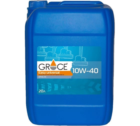 Масло моторное GRACE Easy universal 10w-40 20 л 1