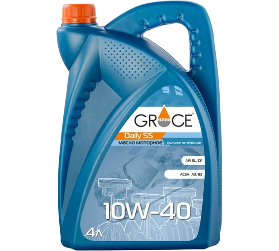 Масло моторное GRACE Daily SS 10w-40 4 л 1