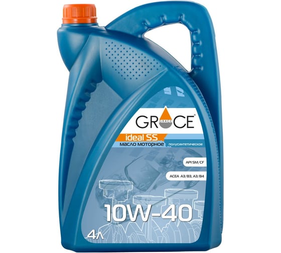 Масло моторное GRACE Ideal SS 10w-40 4 л 1