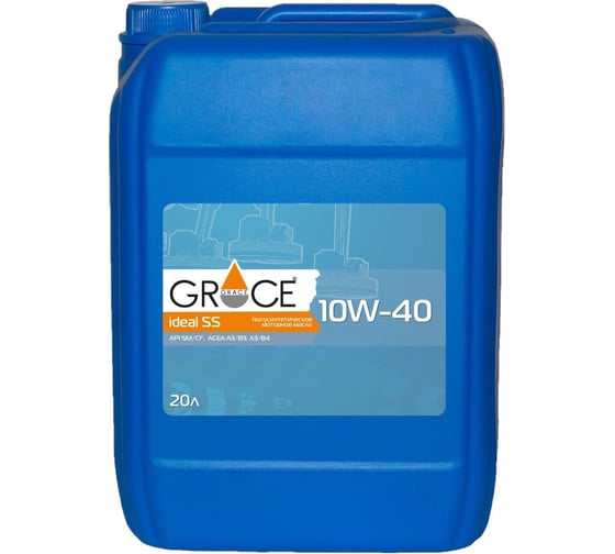 Масло моторное GRACE Ideal SS 10w-40 20 л