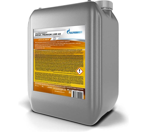 Масло (20 л; 15W-40) Diesel Premium Gazpromneft 253140366