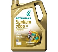 Моторное масло Petronas SYNTIUM 7000 VO синтетическое, 0W20, 5 л, API SP, ILSAC GF-6A , ACEA C6 70721M12EU