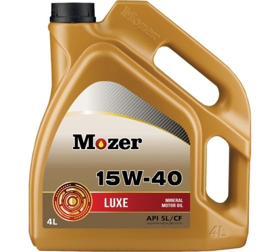 Моторное масло Mozer Luxe SAE 15w-40 API SL/CF, канистра 5 л 4635925 1