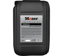 Моторное масло Mozer Diesel Extra HD SAE 10w-40 E4/E7, канистра 20 л 4635857