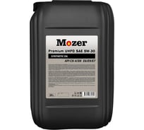 Моторное масло Mozer Premium UHPD SAE 5w-30 API CK-4/SN, канистра 20 л 4634645