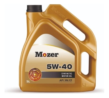 Моторное масло Mozer Premium SAE 5w-40 API SN/CF, канистра 20 л 4634788