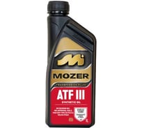 Трансмиссионное масло Mozer Transmission Fluid ATF III,канистра 1 л 4607731
