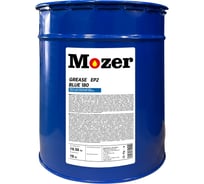 Смазка Mozer GREASE EP 2 BLUE 180 канистра 18кг, синяя 4631965
