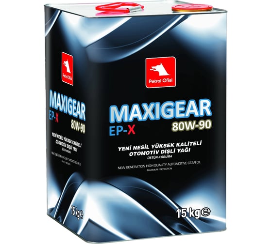 Трансмиссионное масло Petrol Ofisi MAXIGEAR EP 80W-90, 15 л. 400000310