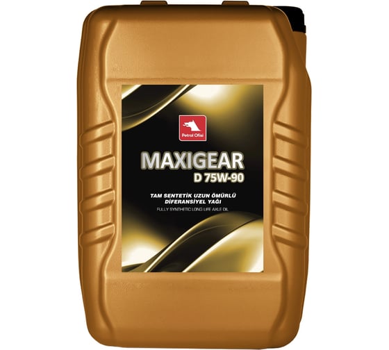 Трансмиссионное масло Petrol Ofisi MAXIGEAR D 75W-90, 17,5 л 400000295 1