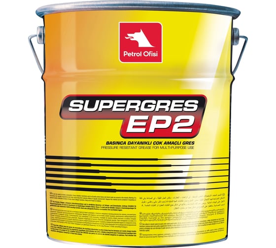 Смазка Petrol Ofisi SÜPER GRES EP 2, 15 кг 400000690 1