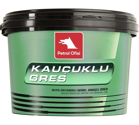 Смазка Petrol Ofisi KAUÇUKLU GRES, 4 кг 400000270 1
