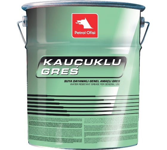 Смазка Petrol Ofisi KAUÇUKLU GRES, 14 кг 400000265 1