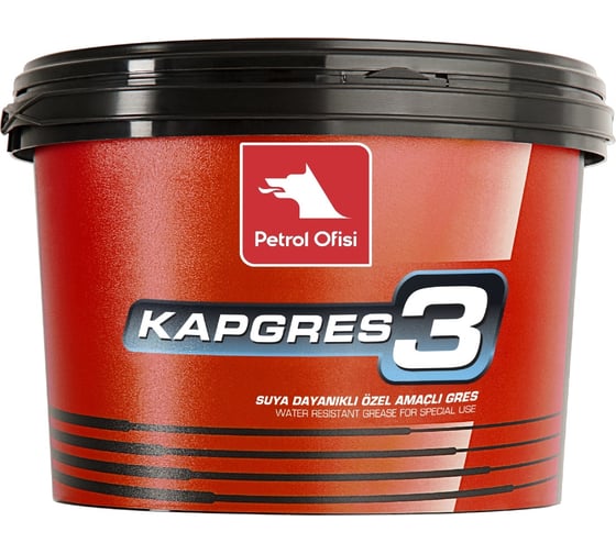 Смазка Petrol Ofisi KAP GRES 3, 4 кг 400000262 1