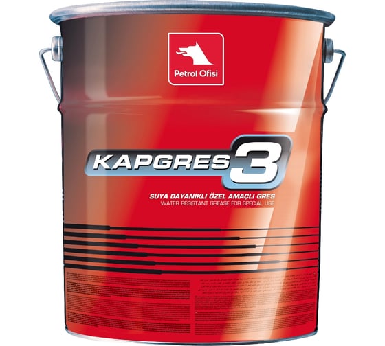 Смазка Petrol Ofisi KAP GRES 3, 14 кг 400000260