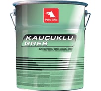 Смазка Petrol Ofisi KAUÇUKLU GRES 3, 14 кг 400000267