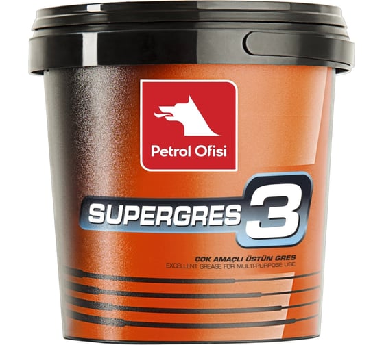 Смазка Petrol Ofisi SÜPER GRES 3, 0,9 кг 400000675