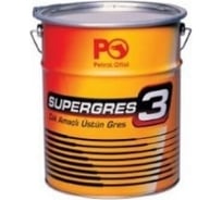 Смазка Petrol Ofisi SÜPER GRES 3, 15 кг 400000676