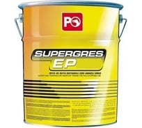 Смазка Petrol Ofisi SÜPER GRES EP 3, 15 кг 400000694