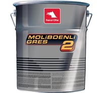 Смазка Petrol Ofisi MOLİBDENLİ GRES 2, 15 кг 400000557