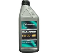 Масло STRONG OIL DIAMOND ENGINE 5W-30, синтетика, канистра 1 л, API SN+/SN/CF, ACEA A5/B5,C3 0101480029-SO