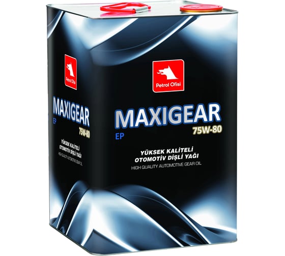 Трансмиссионное масло Petrol Ofisi MAXIGEAR EP 75W-80, 15 л 400000301