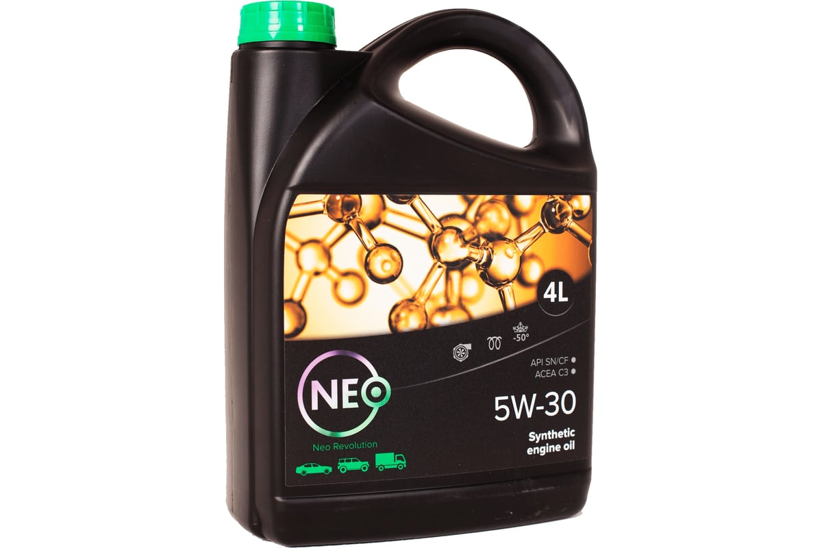 Моторное масло Revolution 5W-30 (SN/CF; C3) 4 л NEO Oil NR0000013C ...