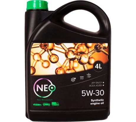 Моторное масло Revolution 5W-30 (SN/CF; A5/B5) 4 л NEO Oil NR0000010