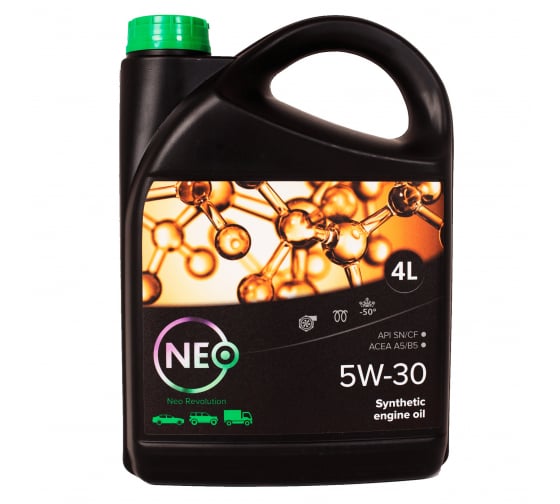Моторное масло Revolution 5W-30 (SN/CF; A5/B5) 4 л NEO Oil NR0000010 1