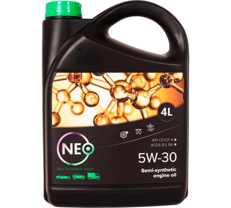 Моторное масло Revolution Diesel 5W-30 (CF/CF-4; B3/B4) 4 л NEO Oil NR0000062