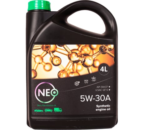 Моторное масло Revolution A 5W-30 (SN; GF-5) 4 л NEO Oil NR0000030