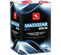 Трансмиссионное масло Petrol Ofisi MAXIGEAR EP-X 80W-90, 15 л 400001299