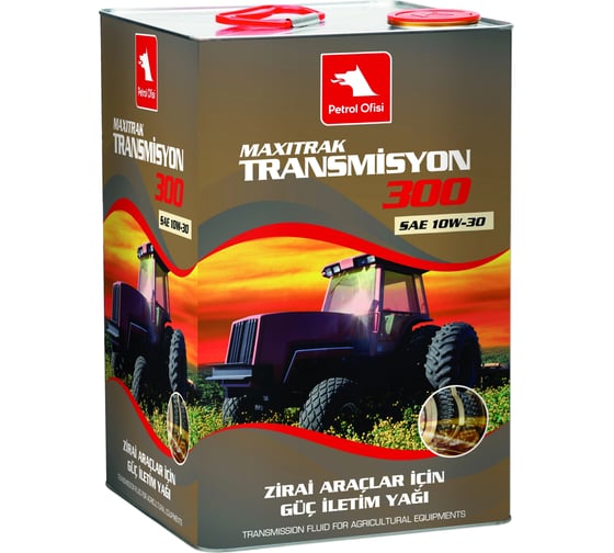 Трансмиссионное масло Petrol Ofisi MAXITRAK TRANSMISYON 300, 15 л 400000540