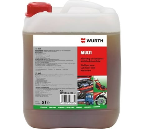 Смазка 5 л MULTI Wurth 0893055405723 1